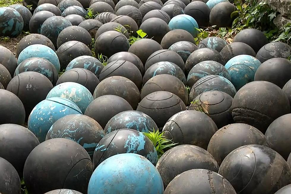 Michigan Man Finds 158 Bowling Balls Buried Under His House 