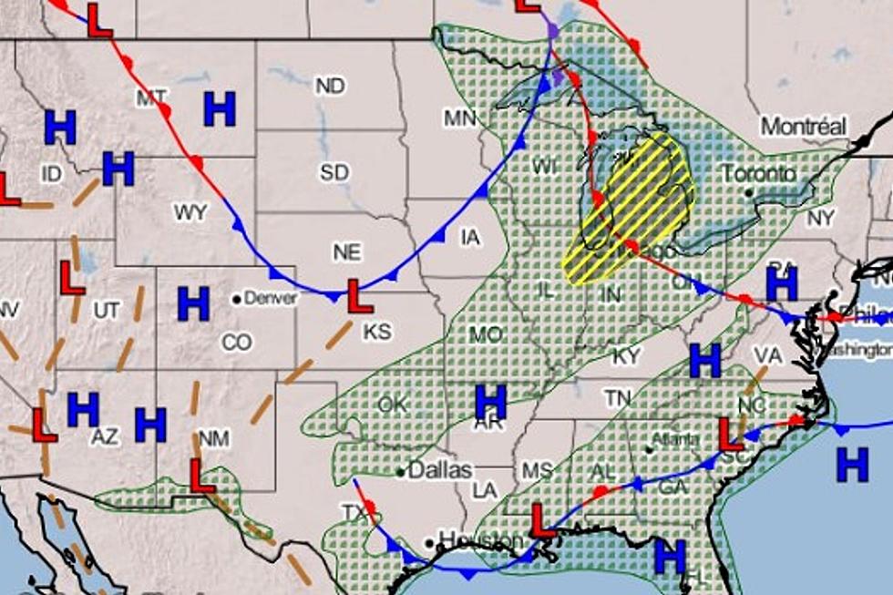 Severe Weather Could Bring Heavy Rain and 60 MPH Winds to Mid Michigan Today