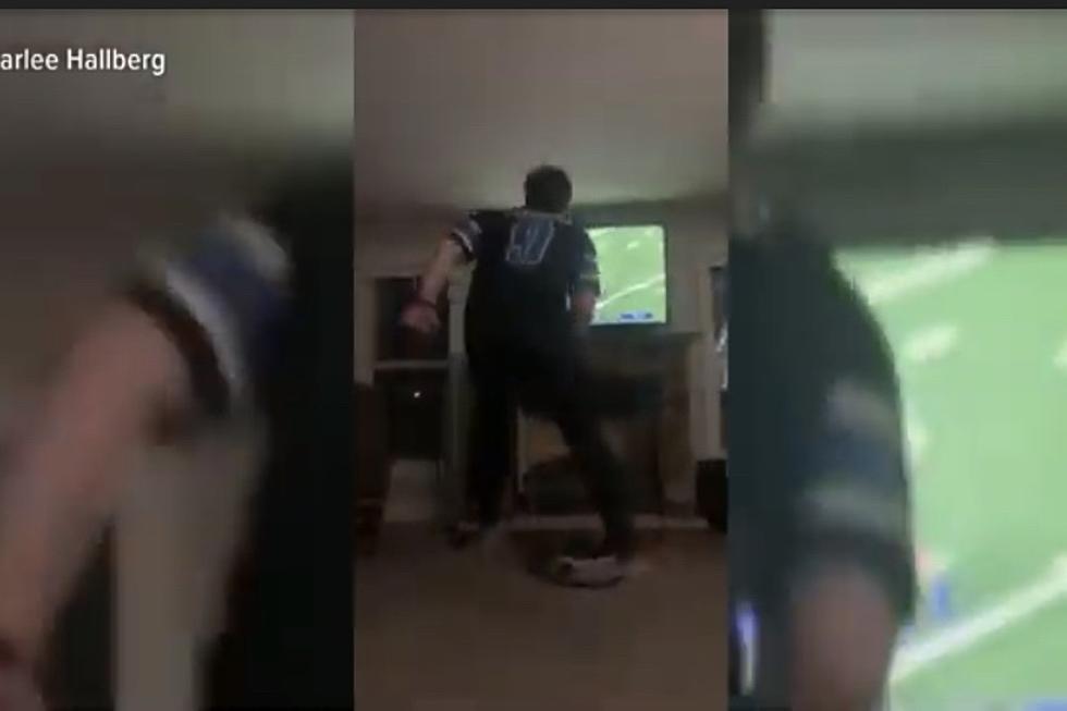 Michigan Fan in Viral Video Gets Special Message From Matthew Stafford [Video]