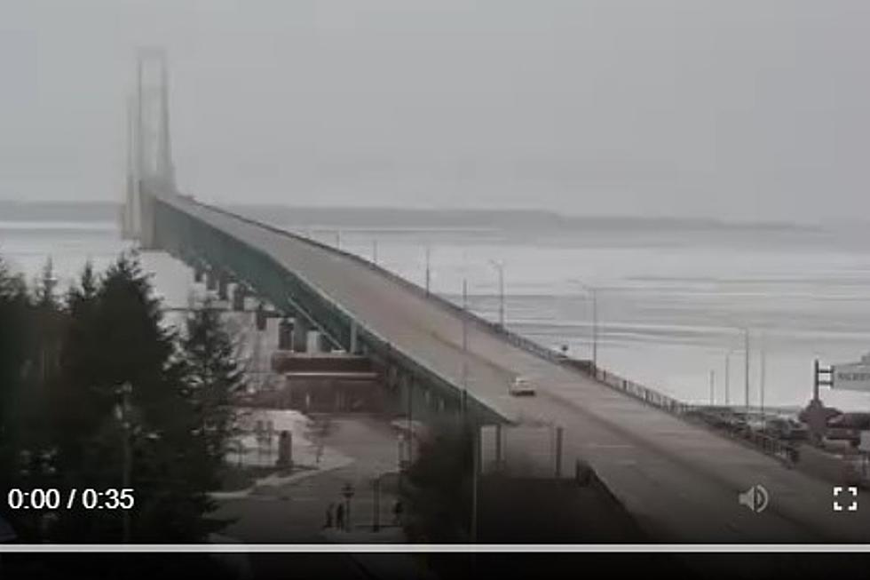 Driver Caught Going Over the Mackinac Bridge in the Wrong Direction [VIDEO]
