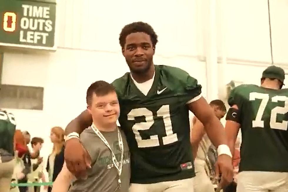 Michigan State Football Team Gives Disabled Kids a Chance to Play [VIDEO]