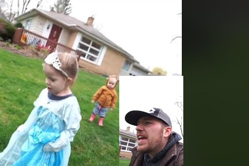 Michigan Family&#8217;s &#8216;Frozen&#8217; Video Goes Viral Thanks to Late April Snowfall