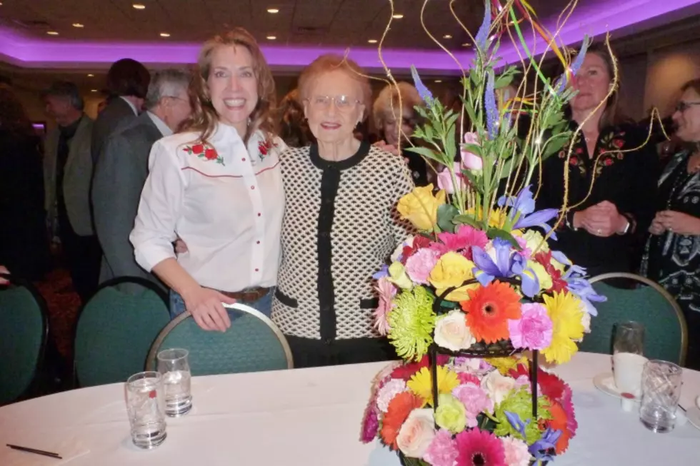 Irene Bronner (right) photographed 2017 for Frankenmuth's Dancing with the Local Stars. (No Changes Made)