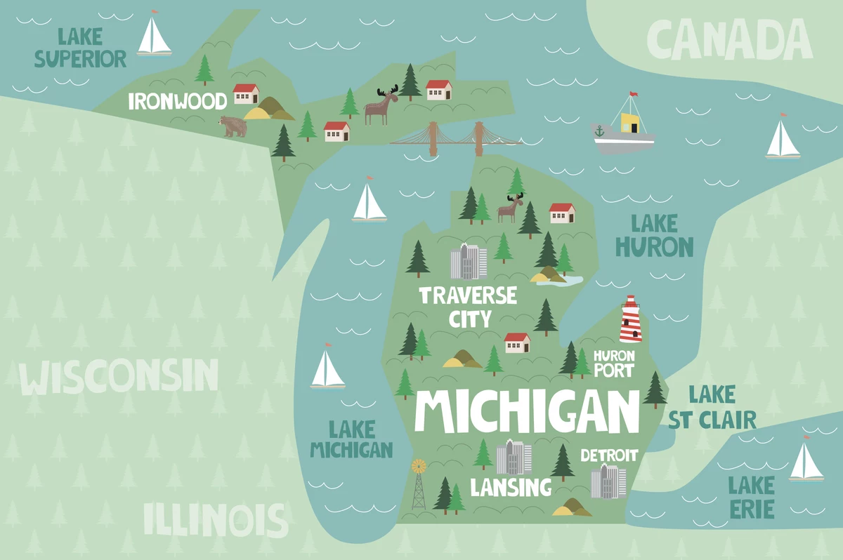 TIL the State of Michigan has a pronunciation guide for location names. It  was originally developed as a guide for audiobook narrators. : r/Michigan