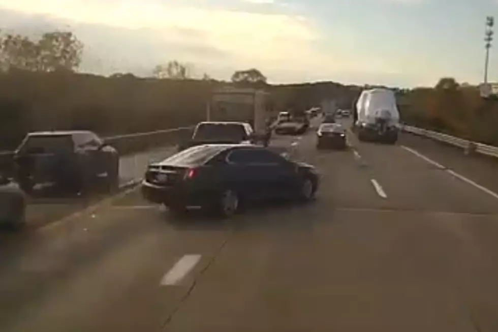 Watch: Distracted Driver Causes Six-Vehicle Crash Near Ann Arbor