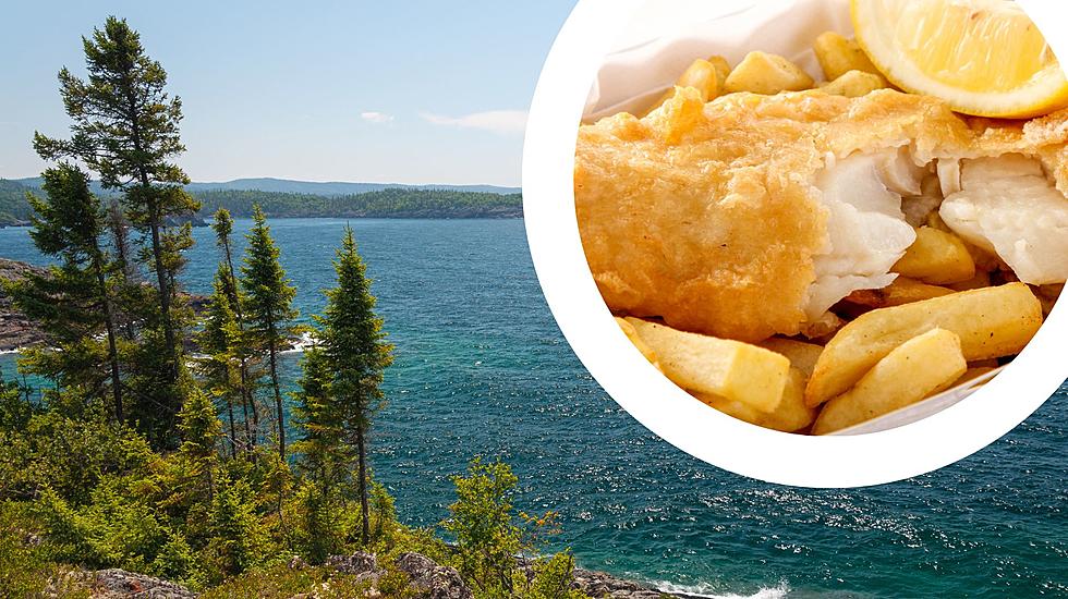 The Best Tasting Fish Dinner In Michigan Is Literally In Paradise