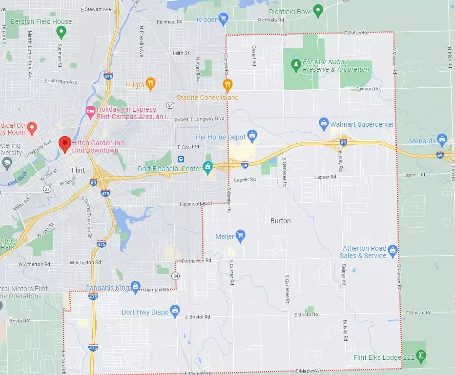 Burton, MI Is Missing 1 Thing: Where Is Downtown Supposed To Be?