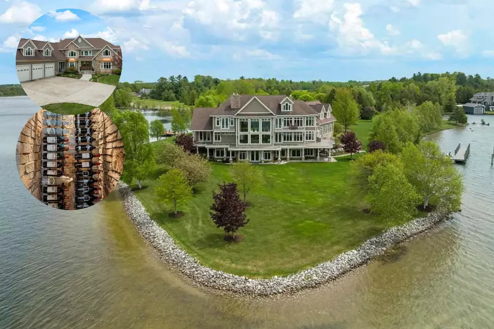 $7.4 Million Cheboygan Lakeside Home is a Wine Lover's Dream