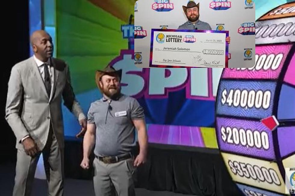 Bay City Man Spins the Big Wheel and Scores $1M From the Michigan Lottery