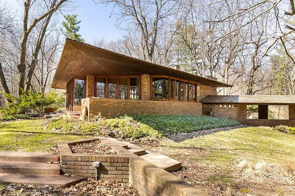 This Frank Lloyd Wright Home in Ann Arbor Has no Right Angles but Lots of Charm