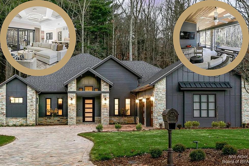 Luxurious Ann Arbor Home Has Expansive Windows + Breathtaking Views for $1.5M