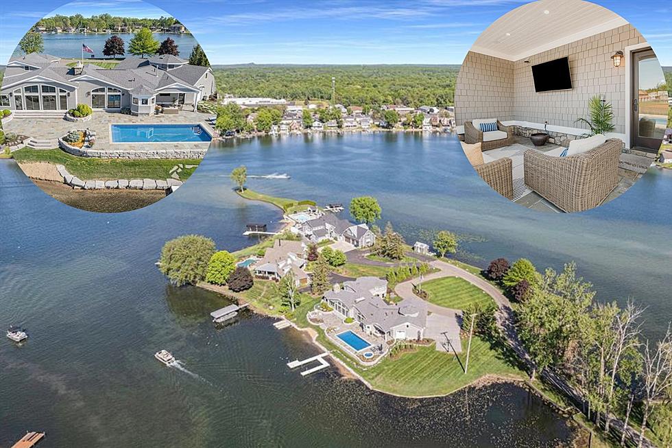 This Lake Fenton House on a Private Peninsula is the Sweetest Airbnb Around