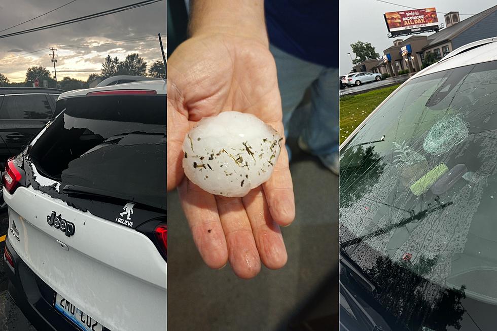 Residents, Car Dealerships Bombed With Baseball-Sized Hail in Davison