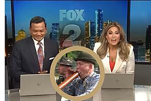 Fox 2 Detroit Anchors Roop Raj & Taryn Asher ‘Lose It’ Watching...