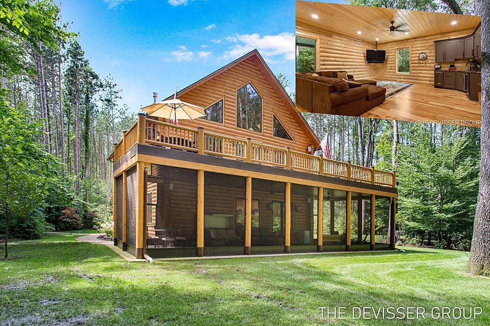 Is This the Most Luxurious Log Cabin in All of Lower Michigan?