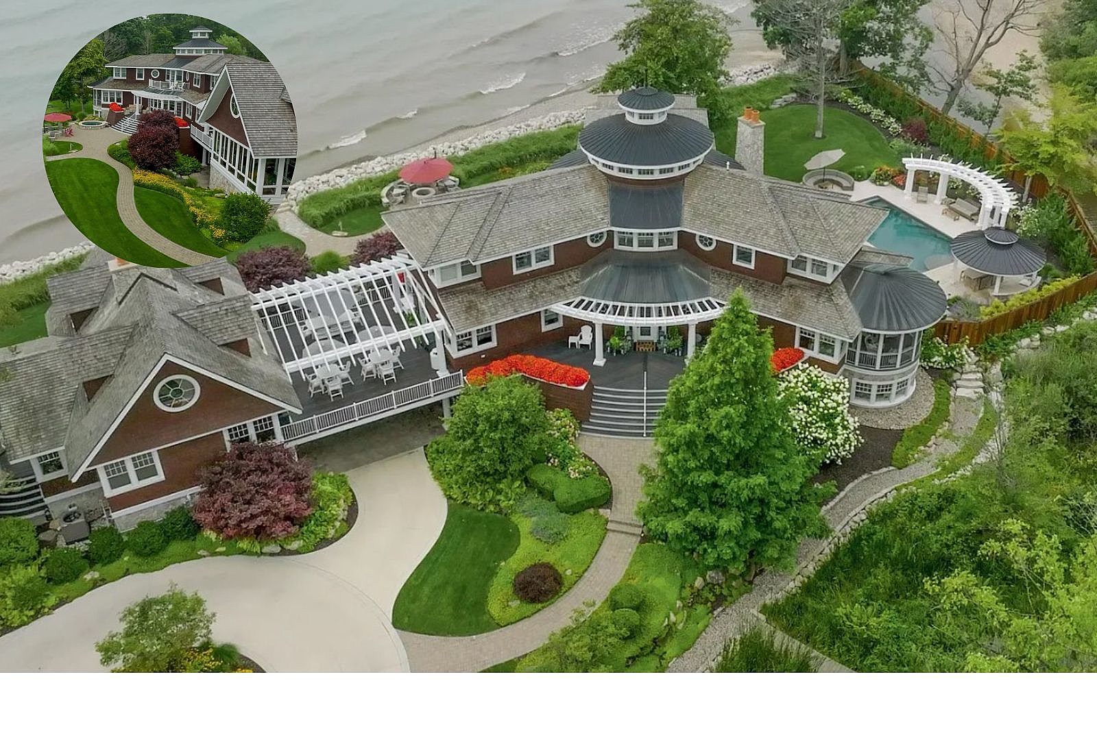 $6.7M Luxury Resort-Style Oasis in South Haven Can Be Yours