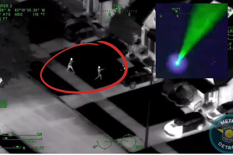 Two Minors Busted for Shining a Laser Pointer at Aircraft Near Detroit
