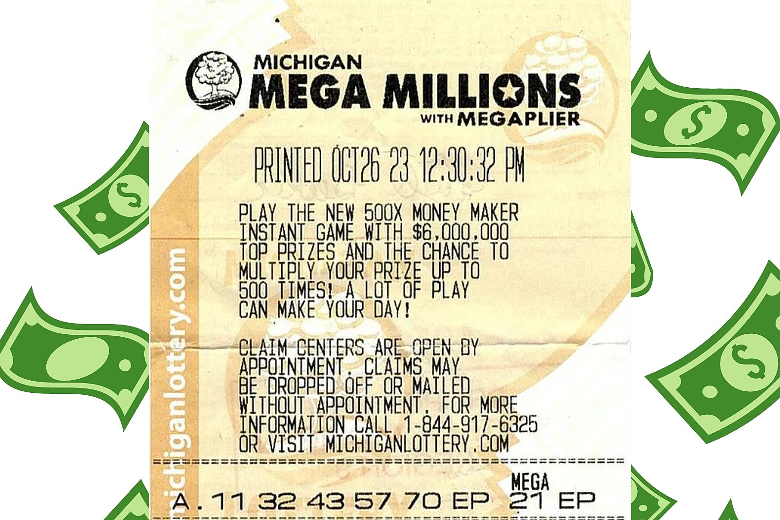 winning michigan lottery numbers mega millions