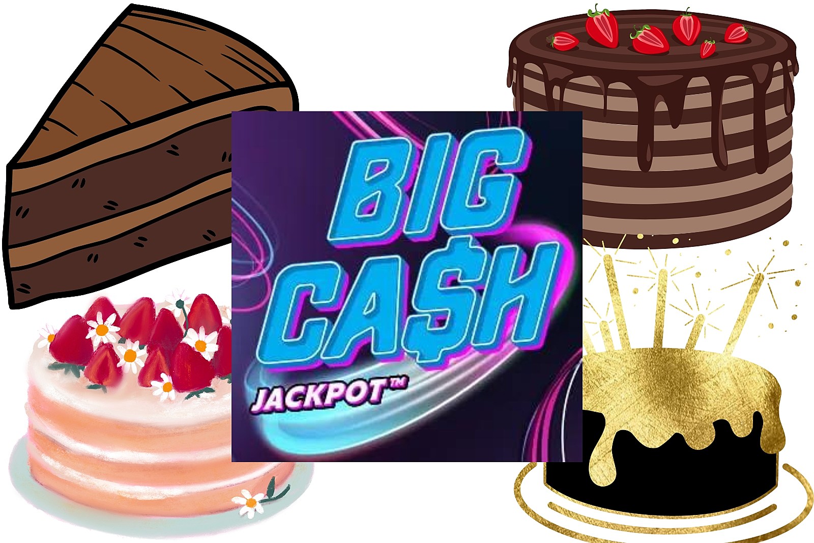 888 Jackpot Big Win Tall Money Pulling Cake – Sei Pâtisserie