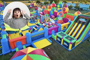 The World’s Largest Bounce House Is Popping Into Detroit!