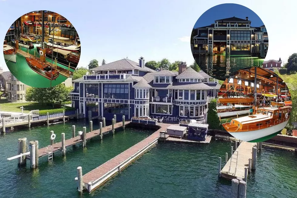 Luxury $10.6M Charlevoix Home with Private Aquatic Garage