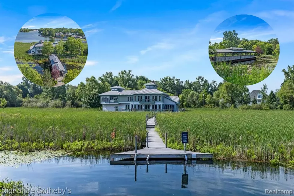 With a Unique Design, $1.2M Lake Fenton Home is Nature Sanctuary