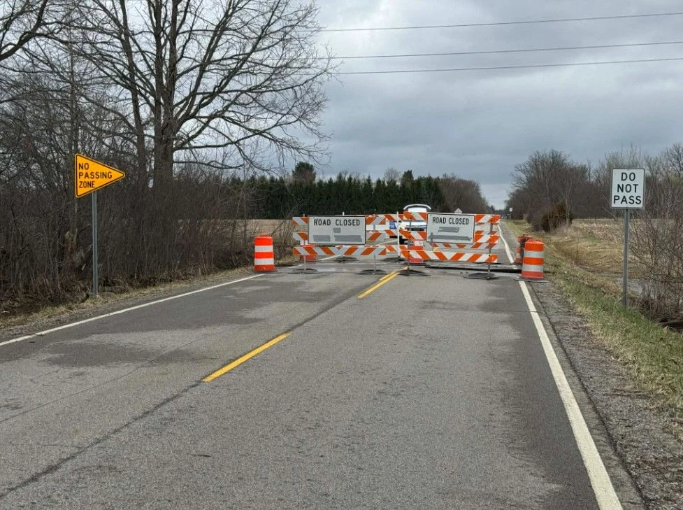 Van Slyke Road Closed For Drainage Repairs In Mundy Township
