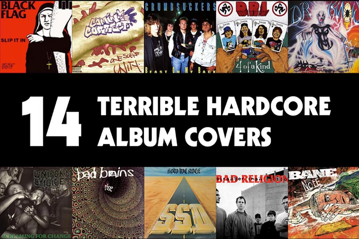 14 Terrible Hardcore Album Covers