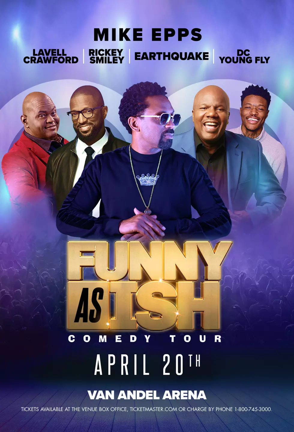 VIDEO: Magic 104.9 Officially Welcomes the Funny As Ish Tour