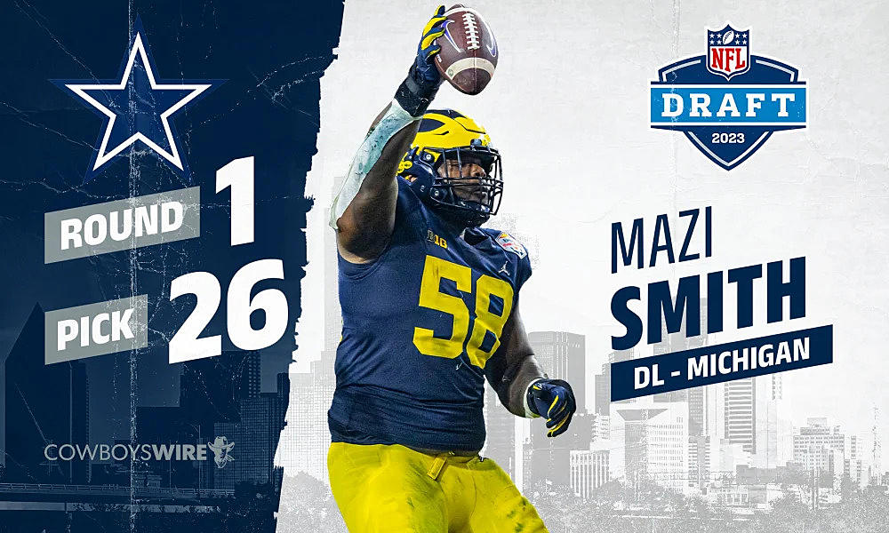 Mazi Smith Picked By Dallas Cowboys in NFL Draft
