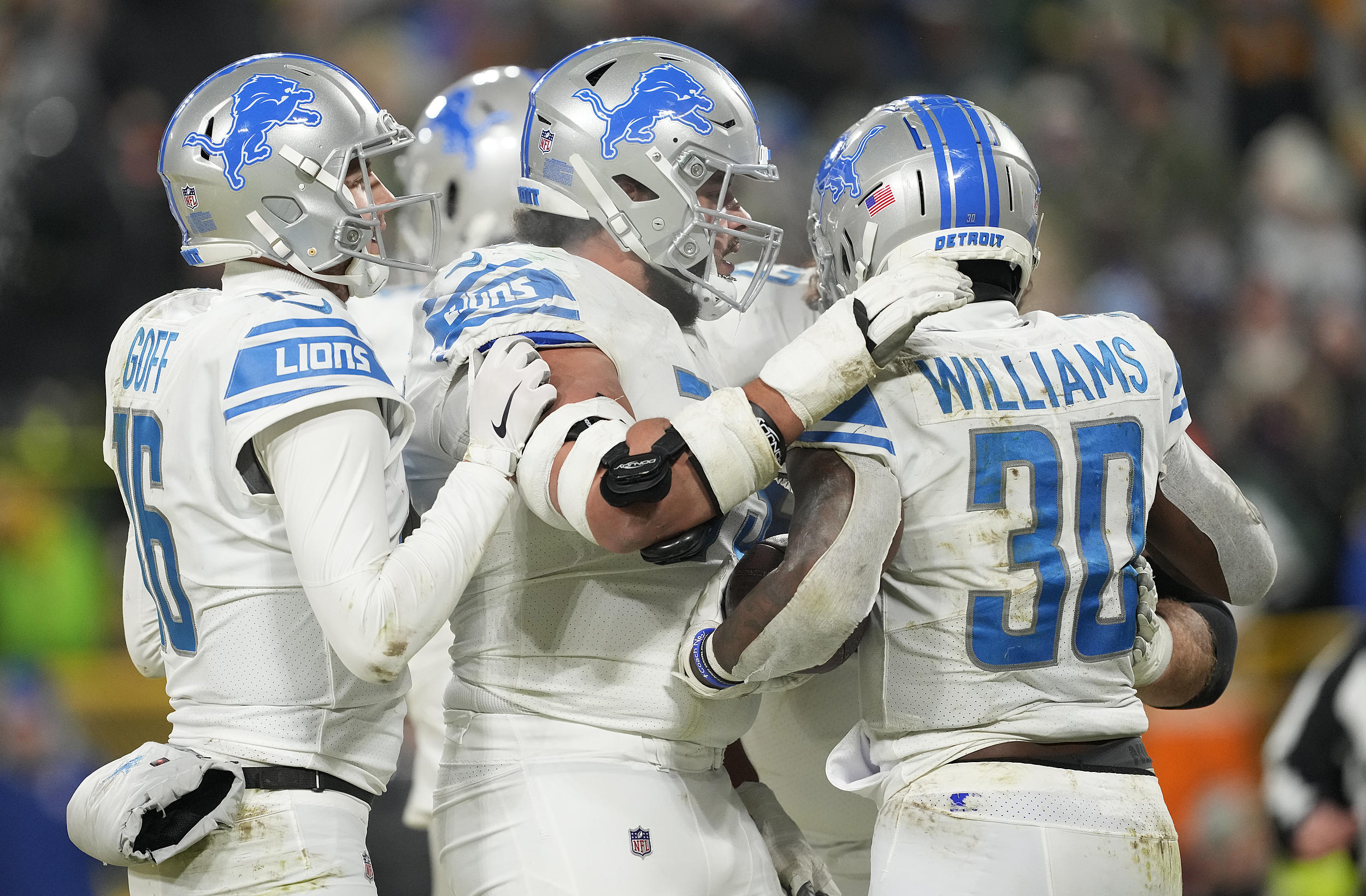Matthew Stafford and Calvin Johnson of the Detroit Lions celebrate a  News Photo - Getty Images