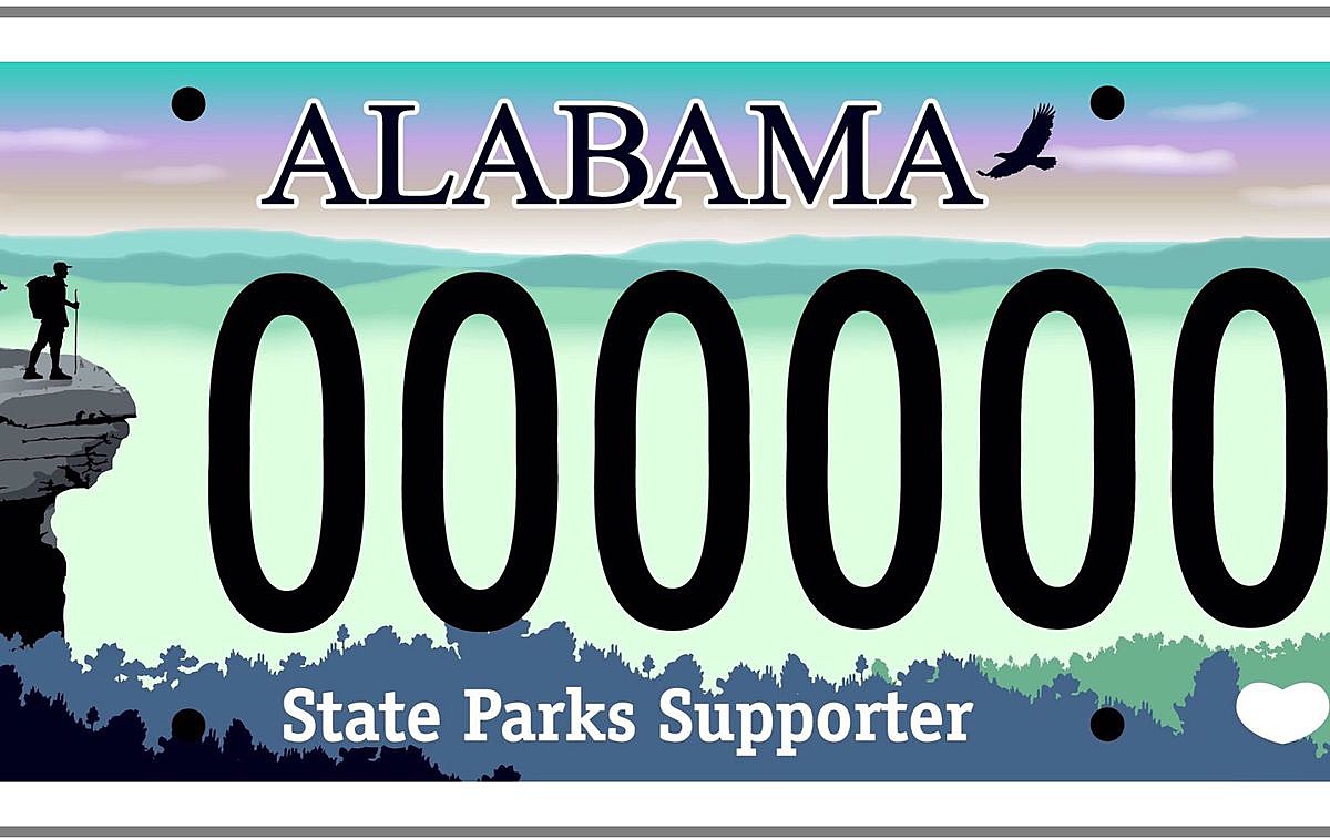 alabama license plate