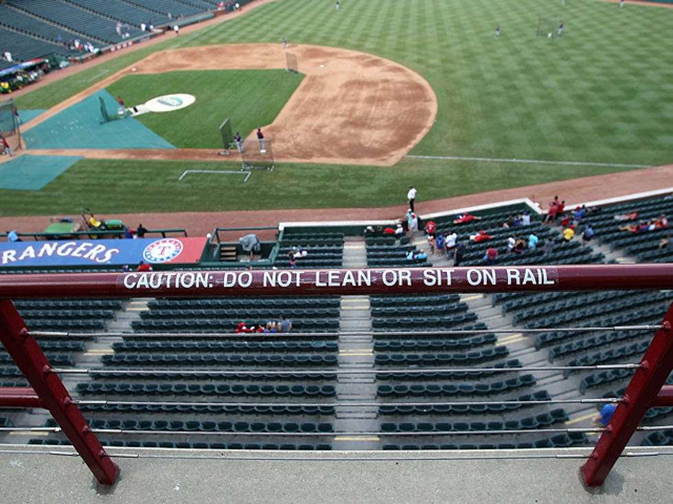 Texas Rangers Raising Stadium Railing Height to Avoid Accidents