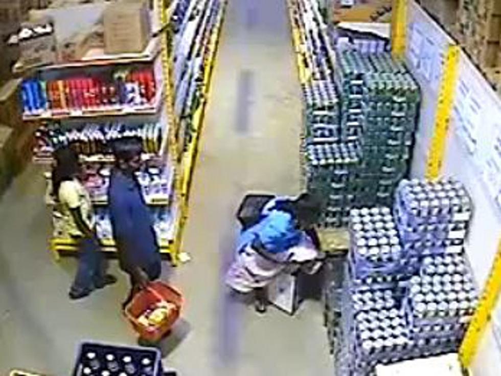 Woman Steals Case of Guinness in Baffling Fashion [VIDEO]