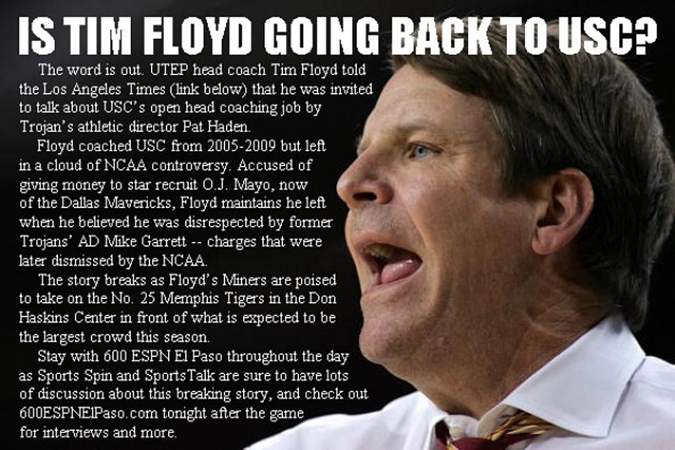Could Tim Floyd Leave UTEP for USC?