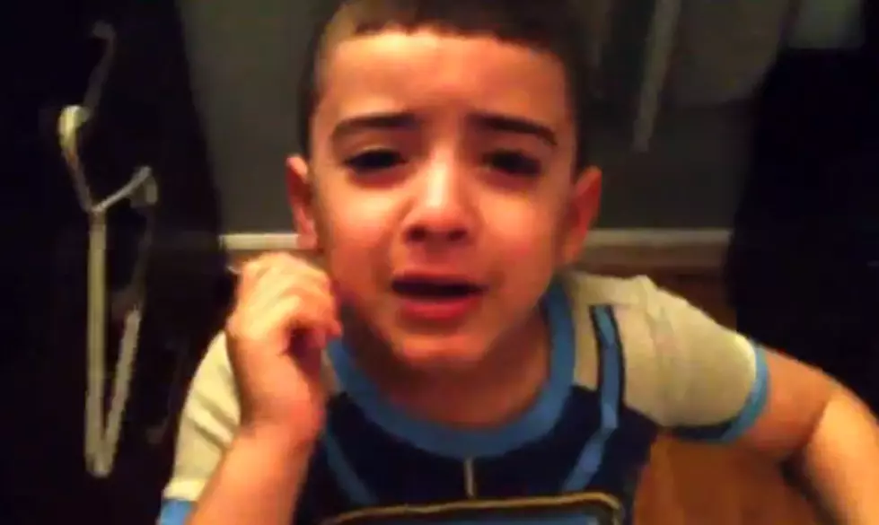 Dad Videos Kid Crying Because He Wants to Be a Yankees Fan [VIDEO]