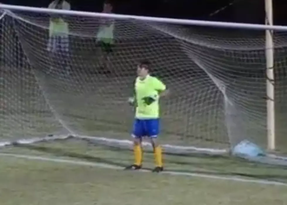 Serious Backspin: Goalie Saves Game-Winning Penalty Kick…Then Doesn’t [VIDEO]