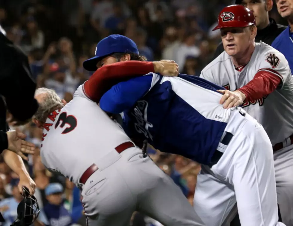 Benches Clear Twice In Dodgers-Diamondbacks Game