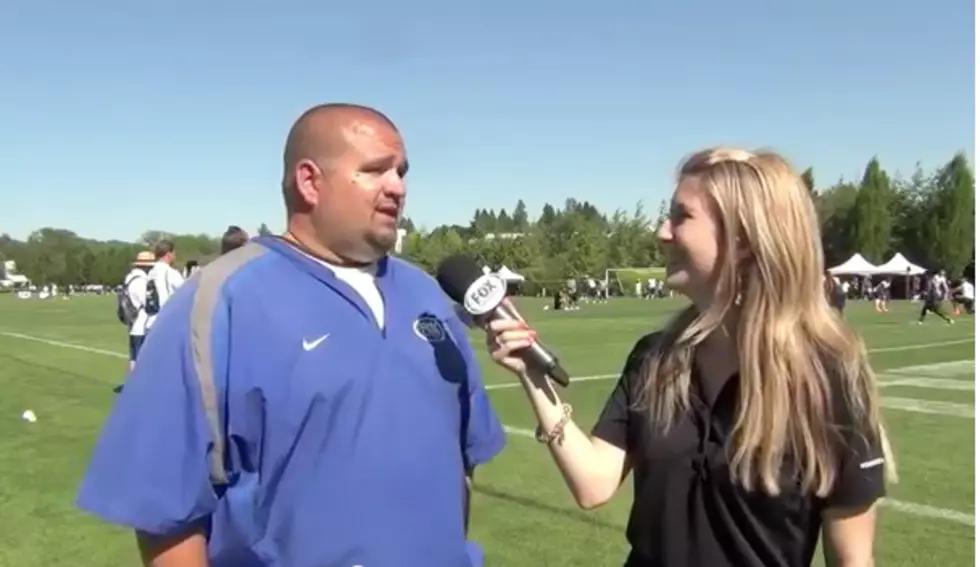 Reporter Leveled On Sideline During Interview [VIDEO]