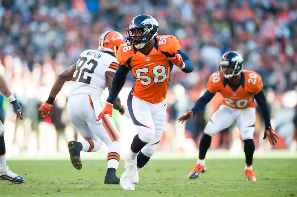 Broncos’ Linebacker Miller Misses Final Day of Camp for Looming Suspension