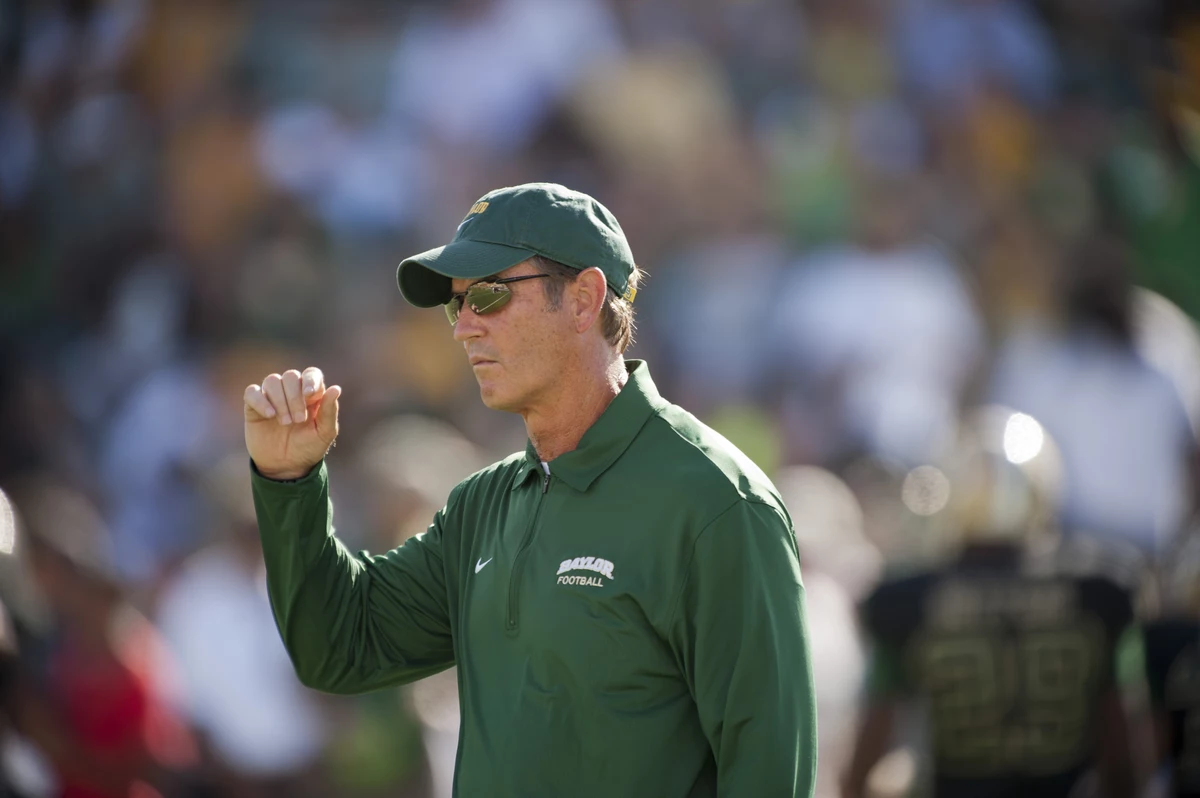 Baylor Coach Art Briles Named Big 12 Coach of the Year