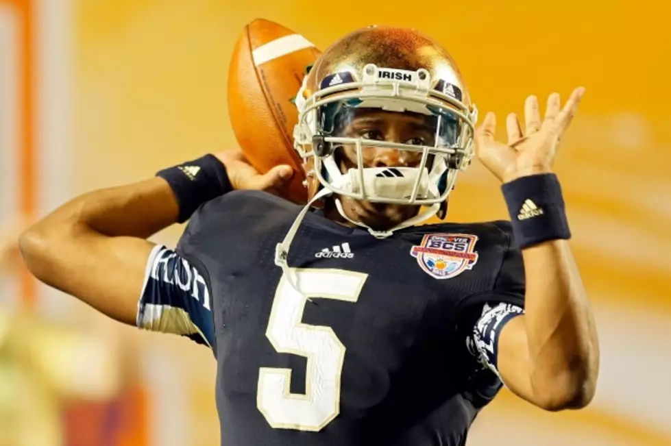 Notre Dame QB Ready to Fight for Starting Position