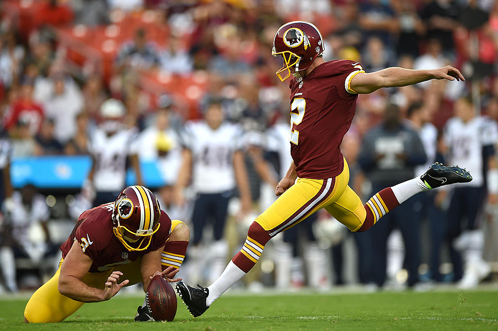 Rookie Leads in Battle for Redskins Starting Kicker Position