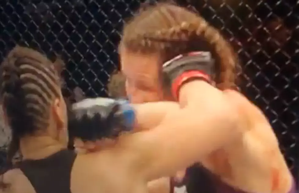 Watch Leslie Smith’s Cauliflower Ear Explode During UFC Fight