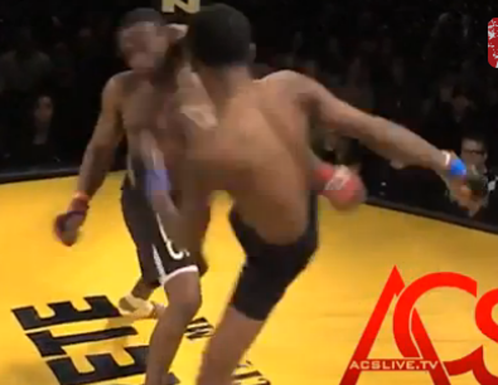 Guy Loses Eye During MMA Fight