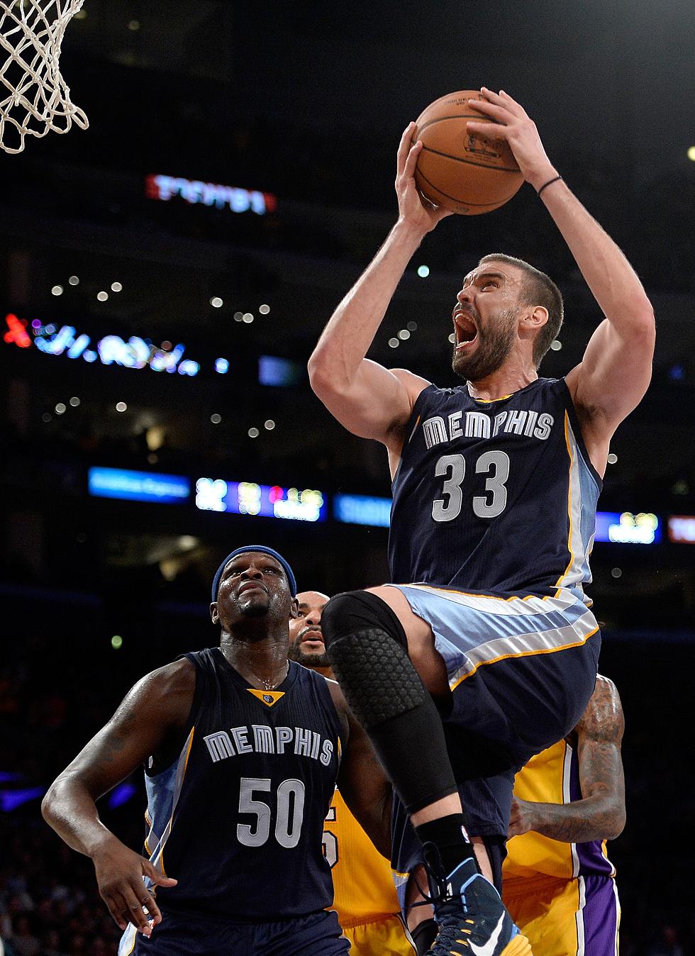 Marc Gasol Comes Surprisingly Close to Making Basket with Headbutt