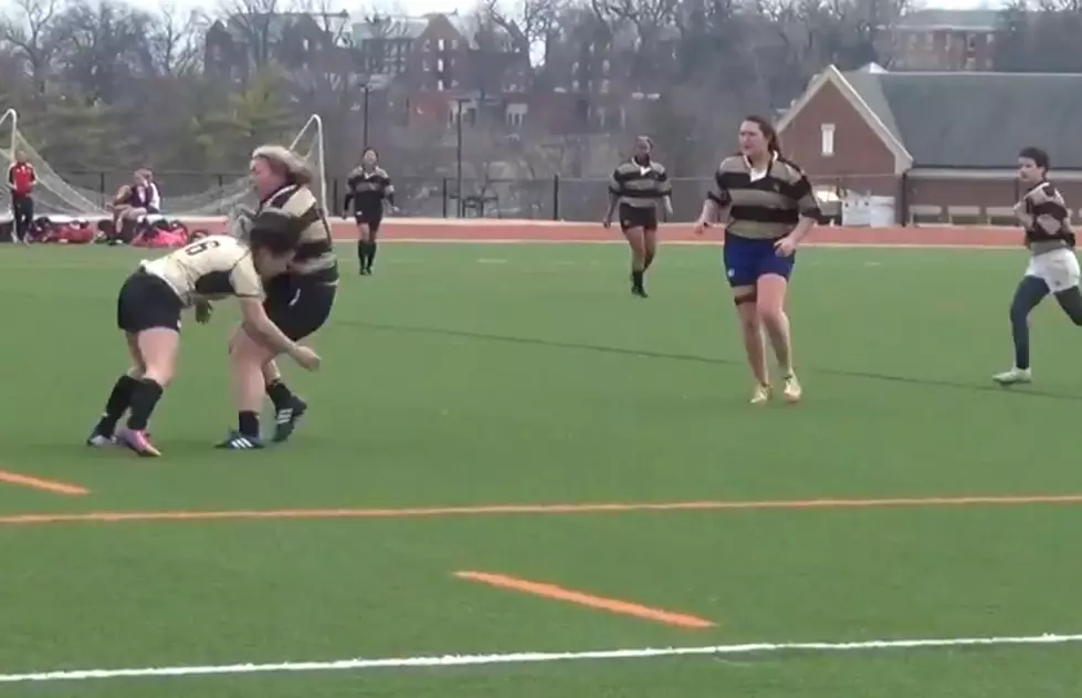 Mother of God – This Female Rugby Player’s Tackles Just Might Kill Someone