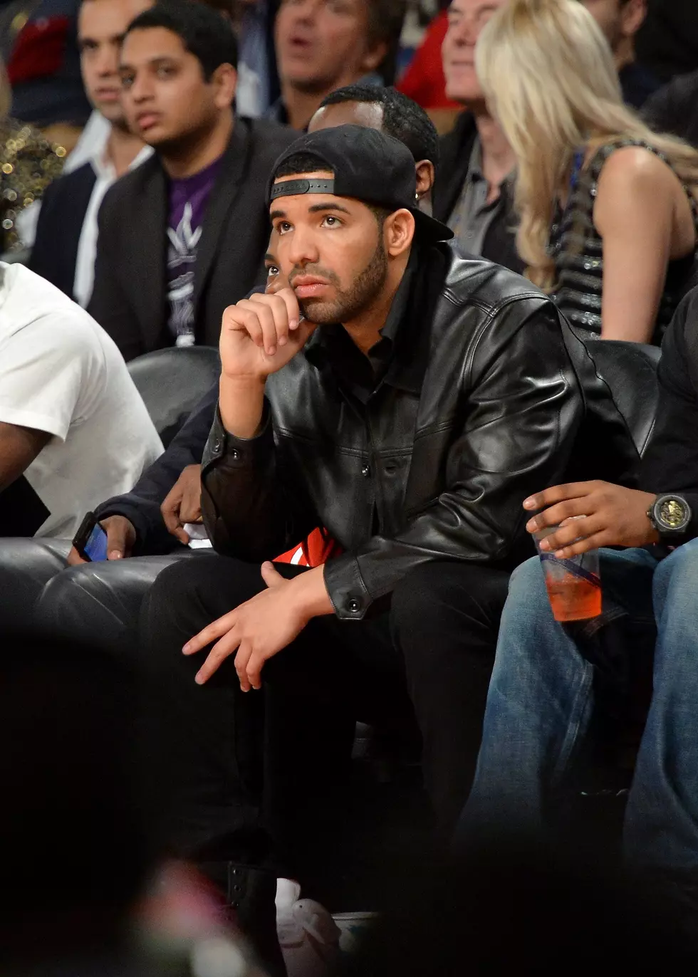 Drake Is Saddest Fan Ever at Wizards-Raptors Game