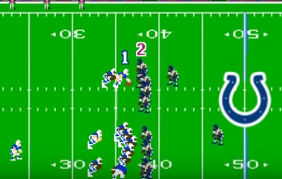 Watch the Colts Fake Punt Disaster Tecmo Bowl Style