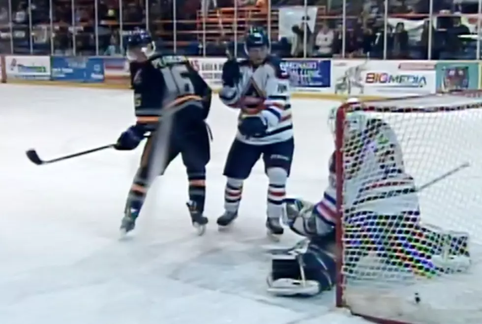 Watch the Fights, Highlights As Rhinos Sweep Oilers in OT
